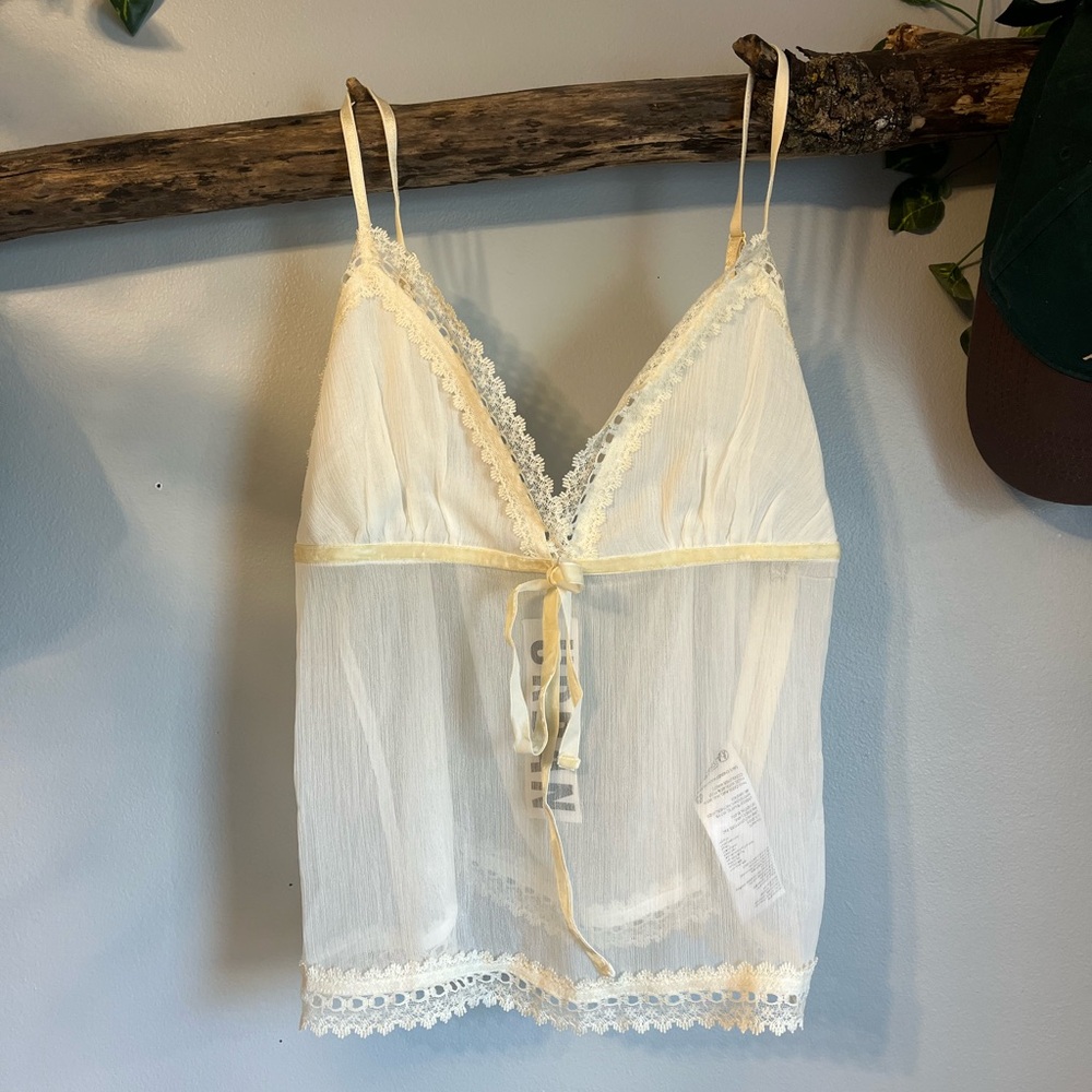 Sheer Flowy Urban Outfitters Tank